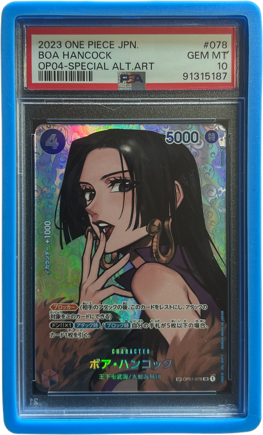 Boa Hancock SP OP01-078 SR - PSA 10