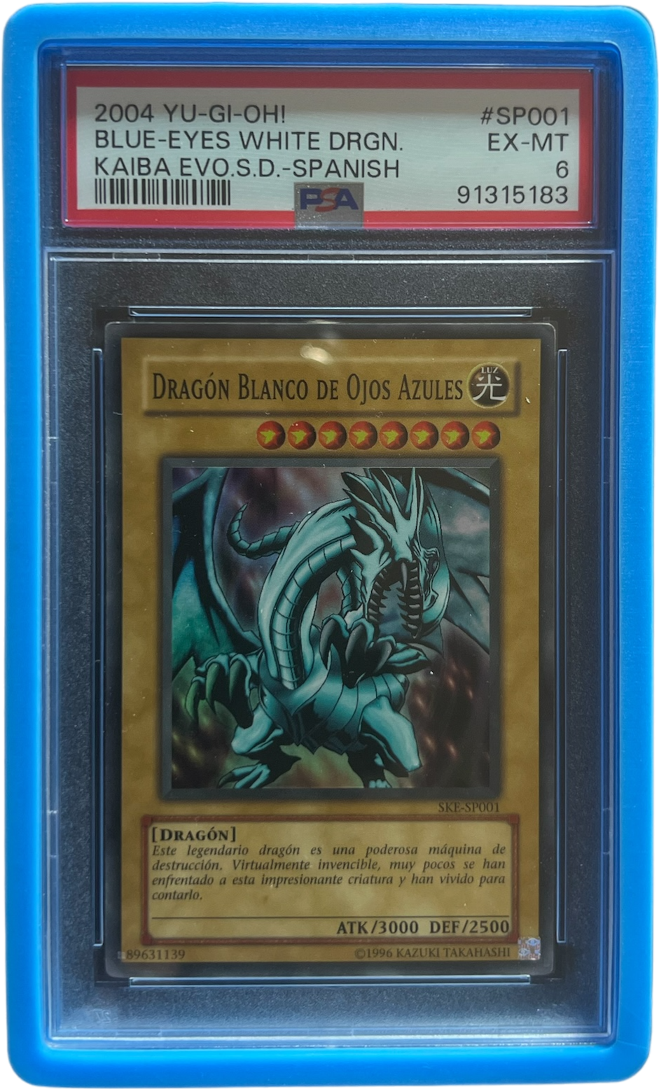 Blue Eyes White Dragon KAIBA EVO - PSA 6