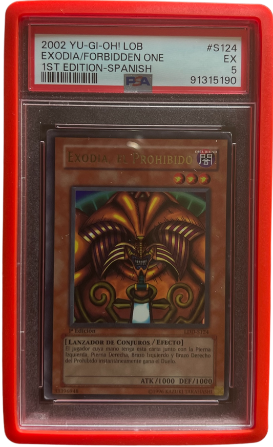 Exodia, The Forbidden One 1º edition - PSA 5