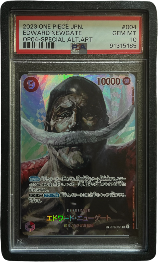 Edward Newgate OP02-004 - PSA 10