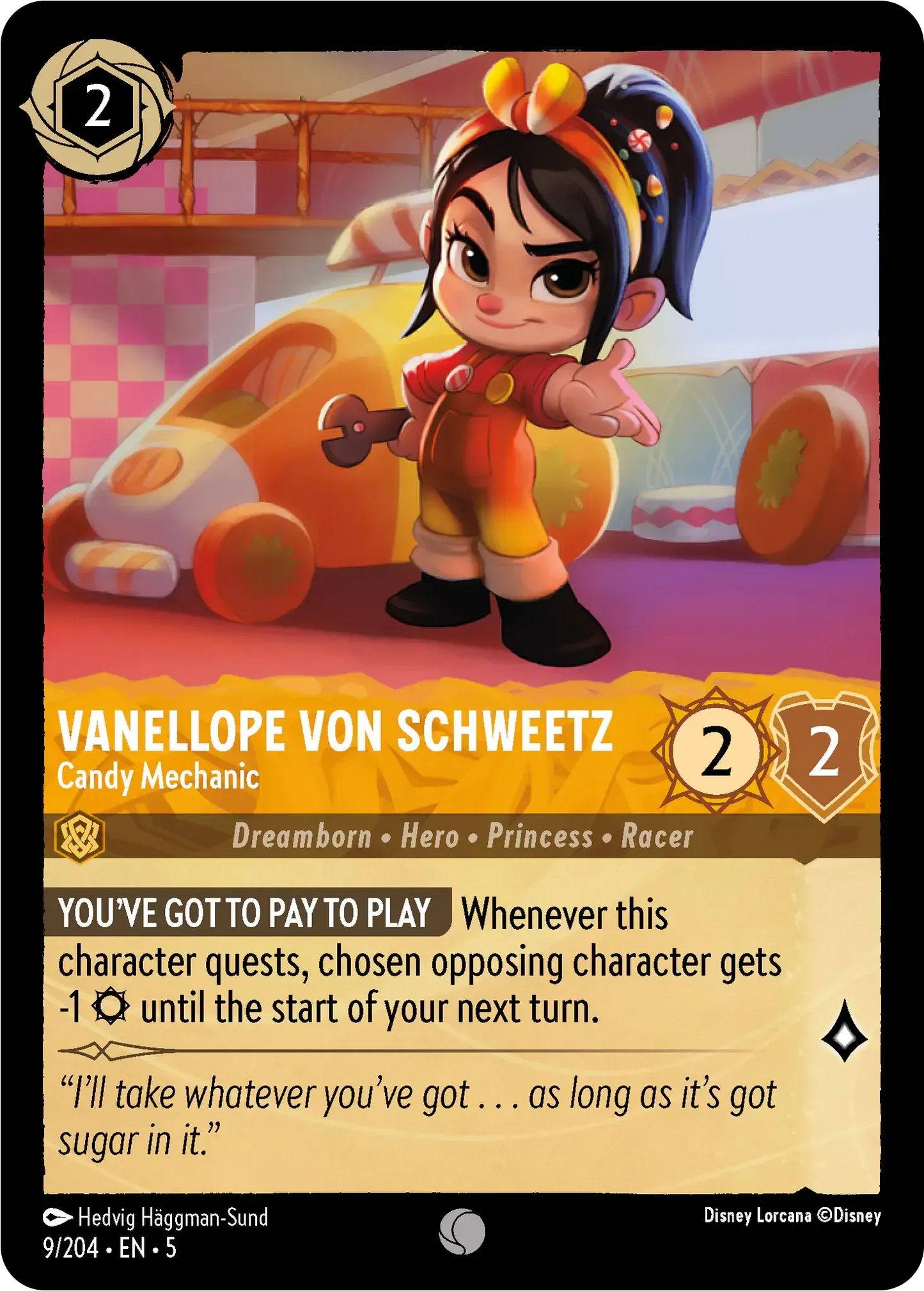 Vanellope Von Schweetz (5SSK) 🇬🇧